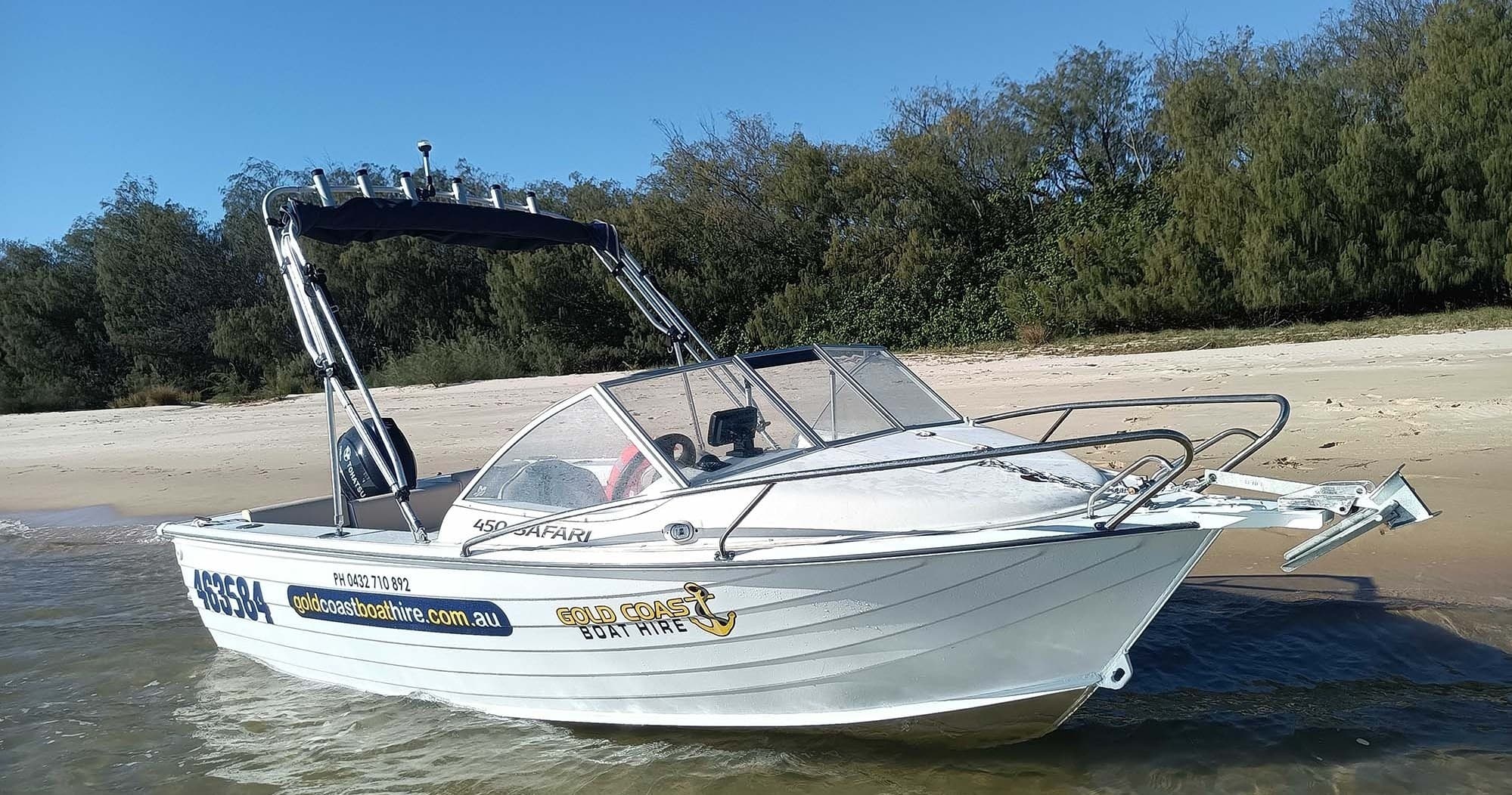 Explore the Gold Coast Waters with the Hire Gold Coast Five Runabout