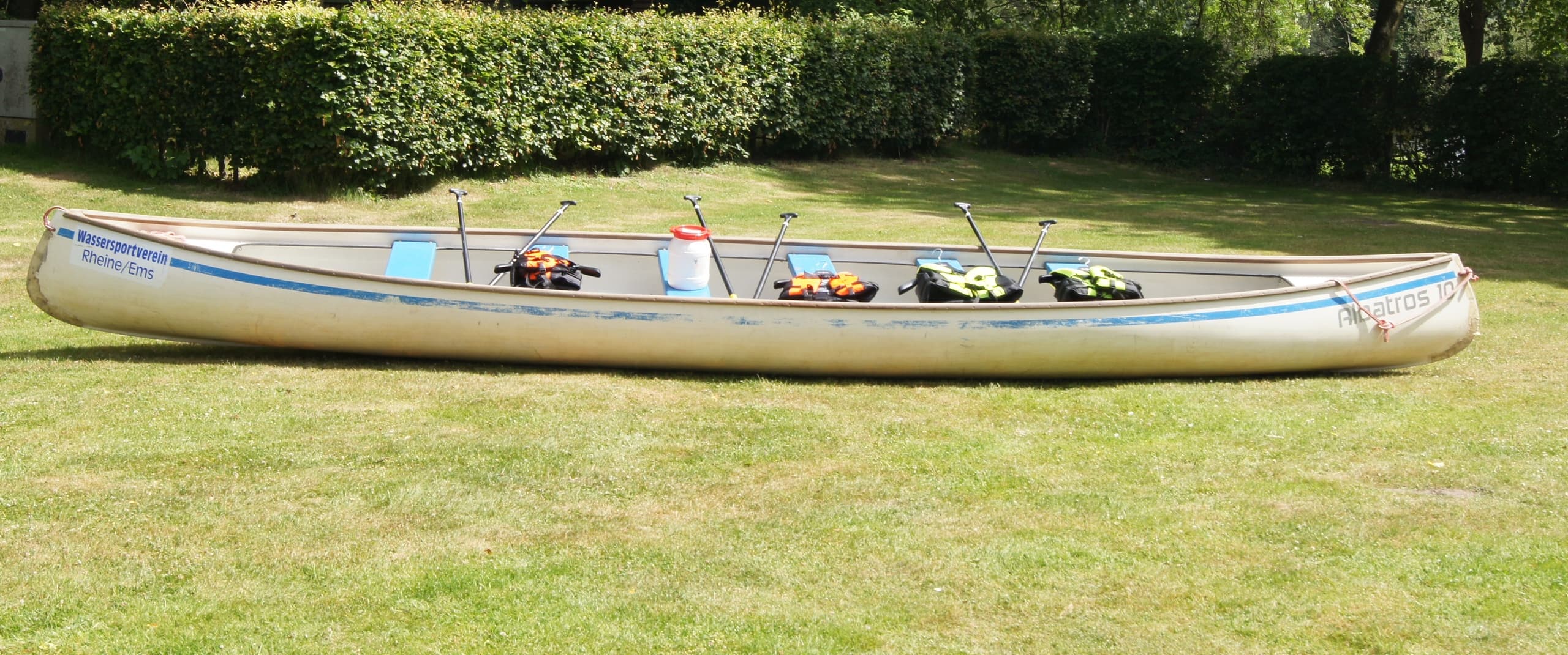 Water Activities with Wassersportverein Rheine on the Ems River