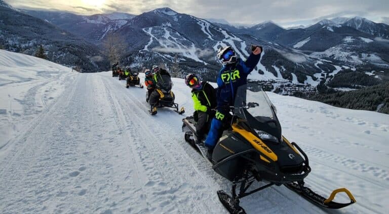 Taste of the Valley Snowmobile Tour: Beginner Snowmobiling in Panorama, BC