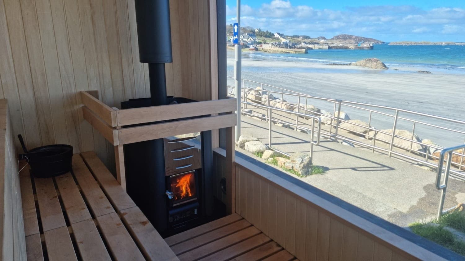 Sea-Fired Sauna on Árainn Mhór: Arranmore Seaside Sauna Experience photo 1