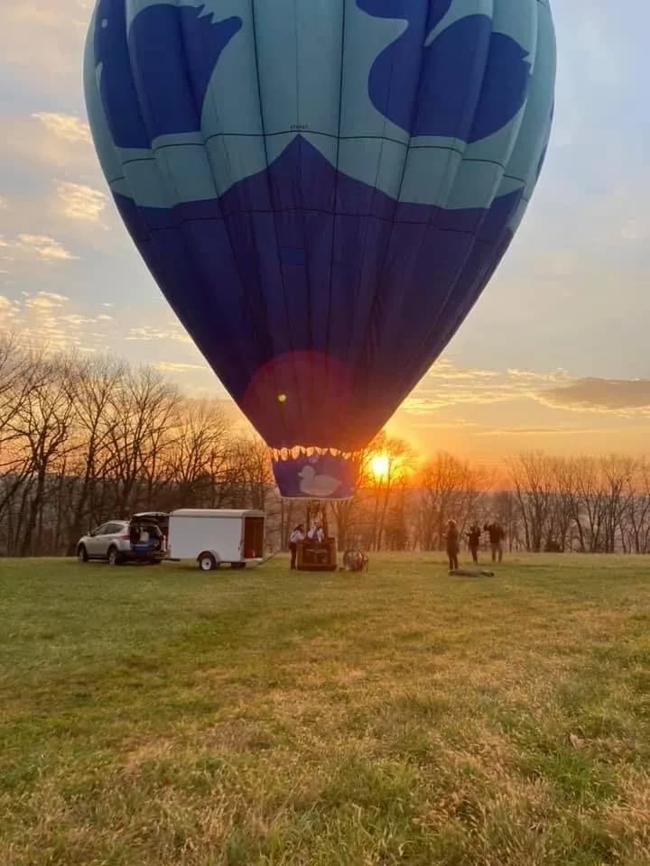Hot Air Balloon Flights in Western NJ with Just Ducky Balloon Experiences