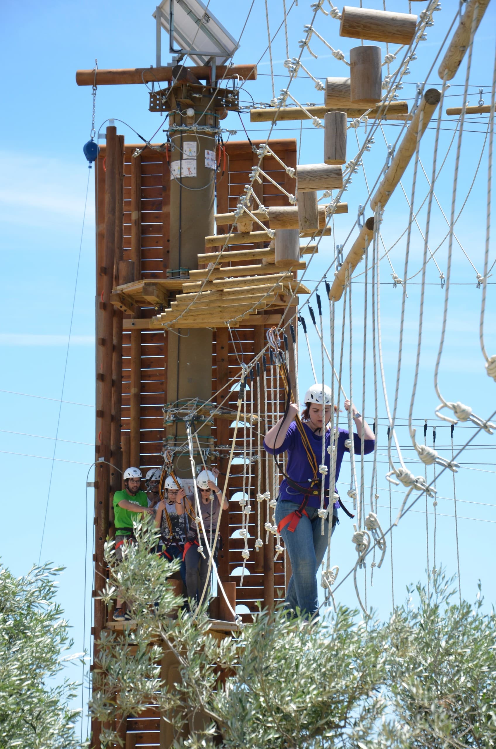 Mini-Jump Adventure in Cambrils: Half-Day Circuit and Zipline