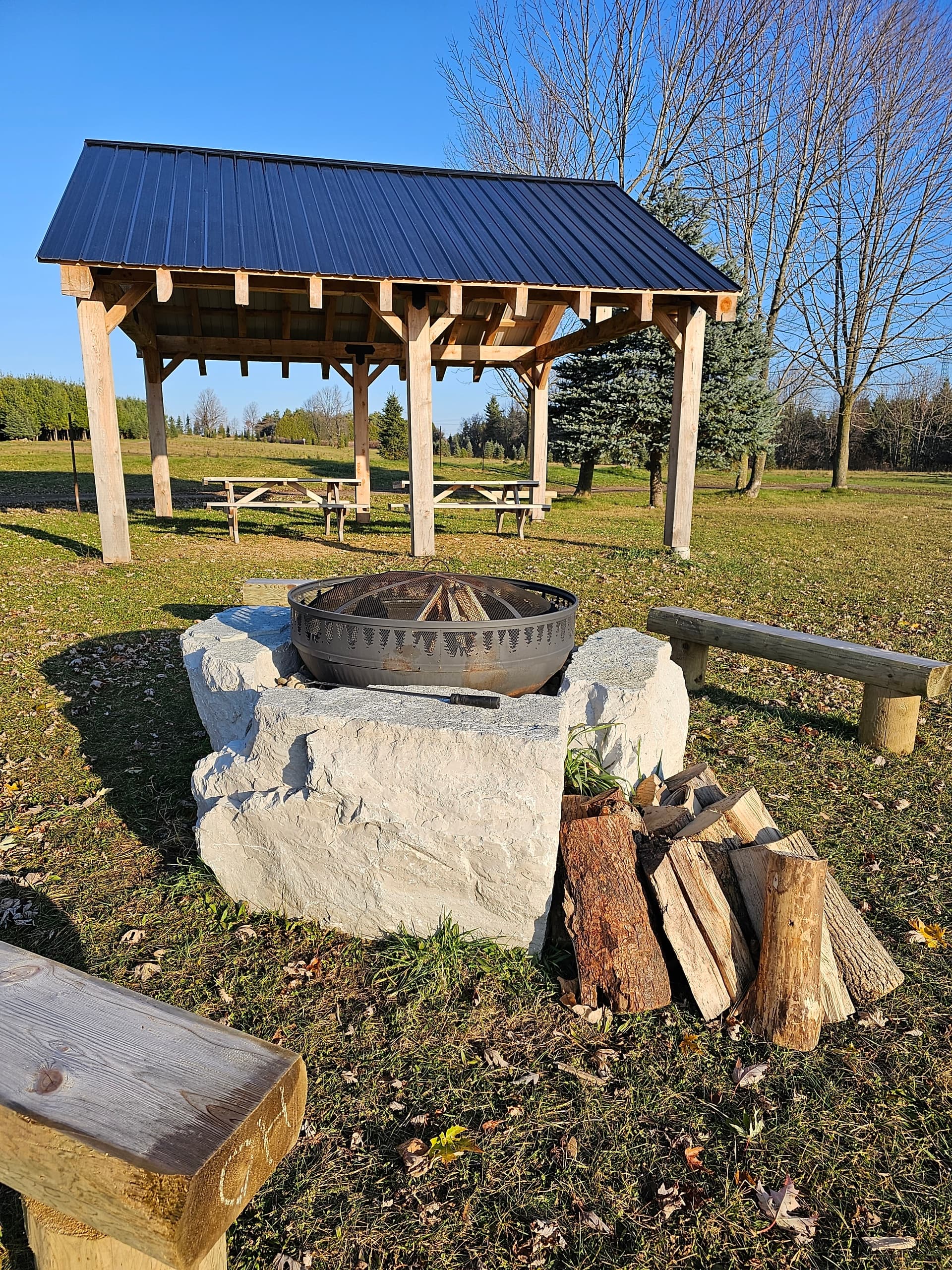 Land-Adventures at Erin Hill Acres Firepit & Pavilion