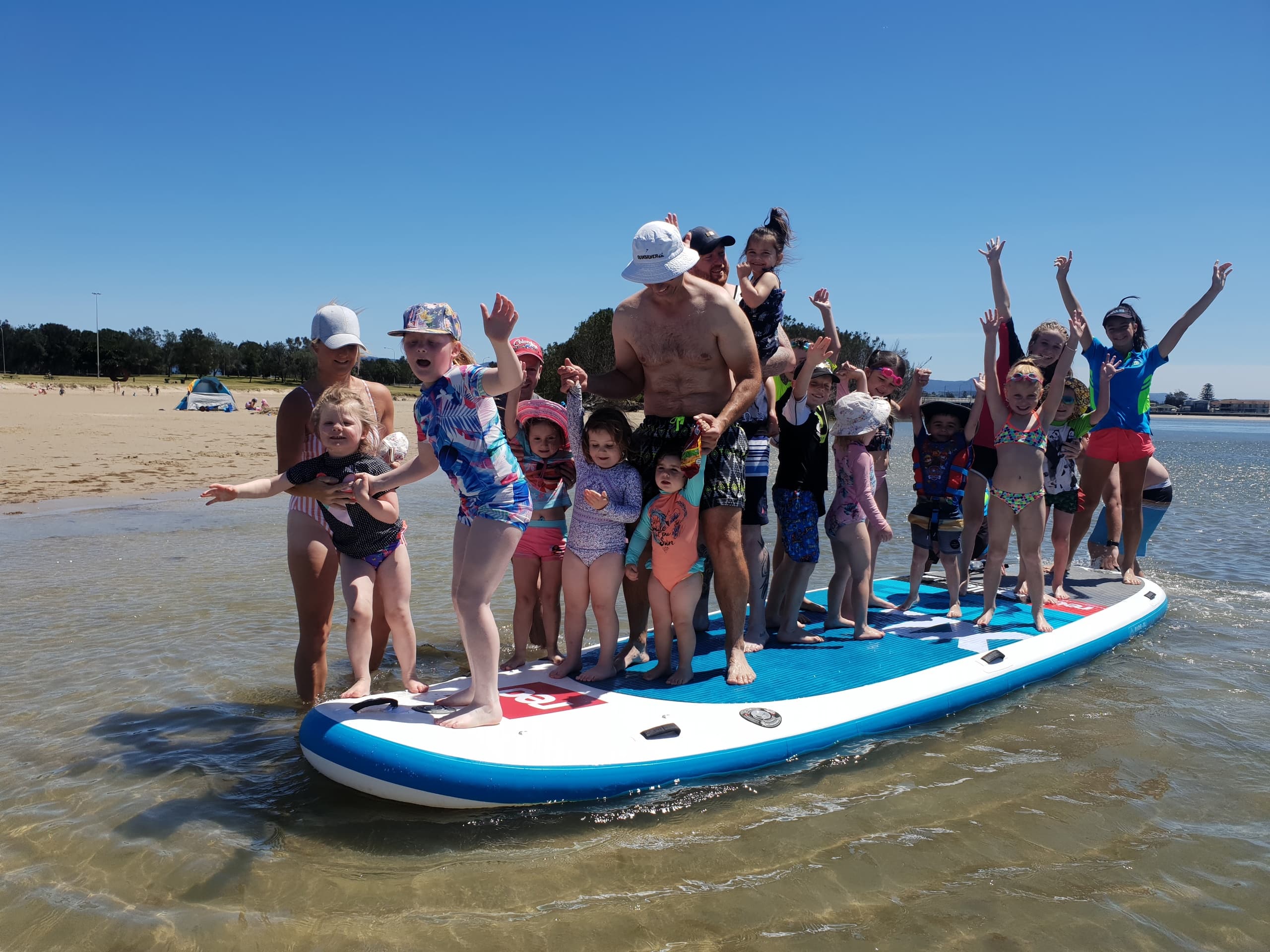 Monster SUP Adventure on Lake Illawarra: Guided Stand-Up Paddleboarding in Shellharbour photo 1