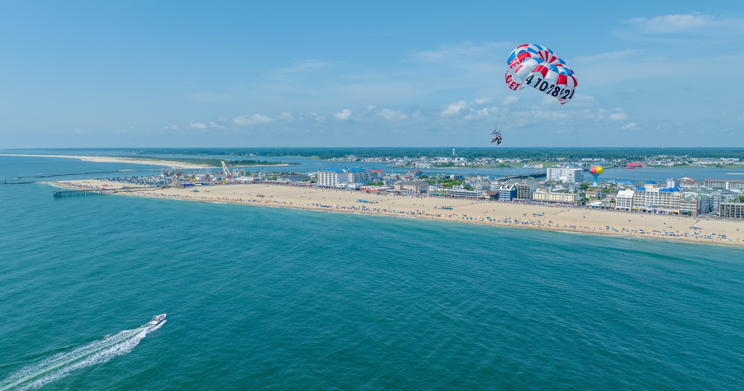 Thrilling Private Parasailing in Ocean City, Maryland