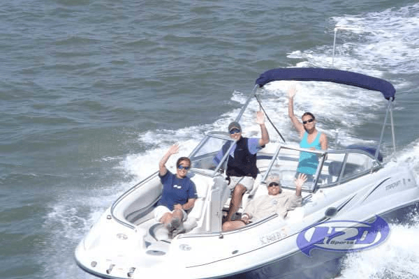 Explore Hilton Head Island Waters Aboard a 19' Stingray Rental