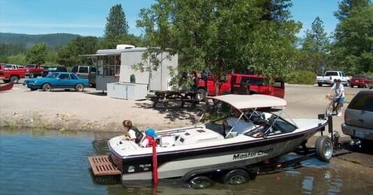 Boat Rental at Burney Falls Marina: Lowes Luxury Party Boat