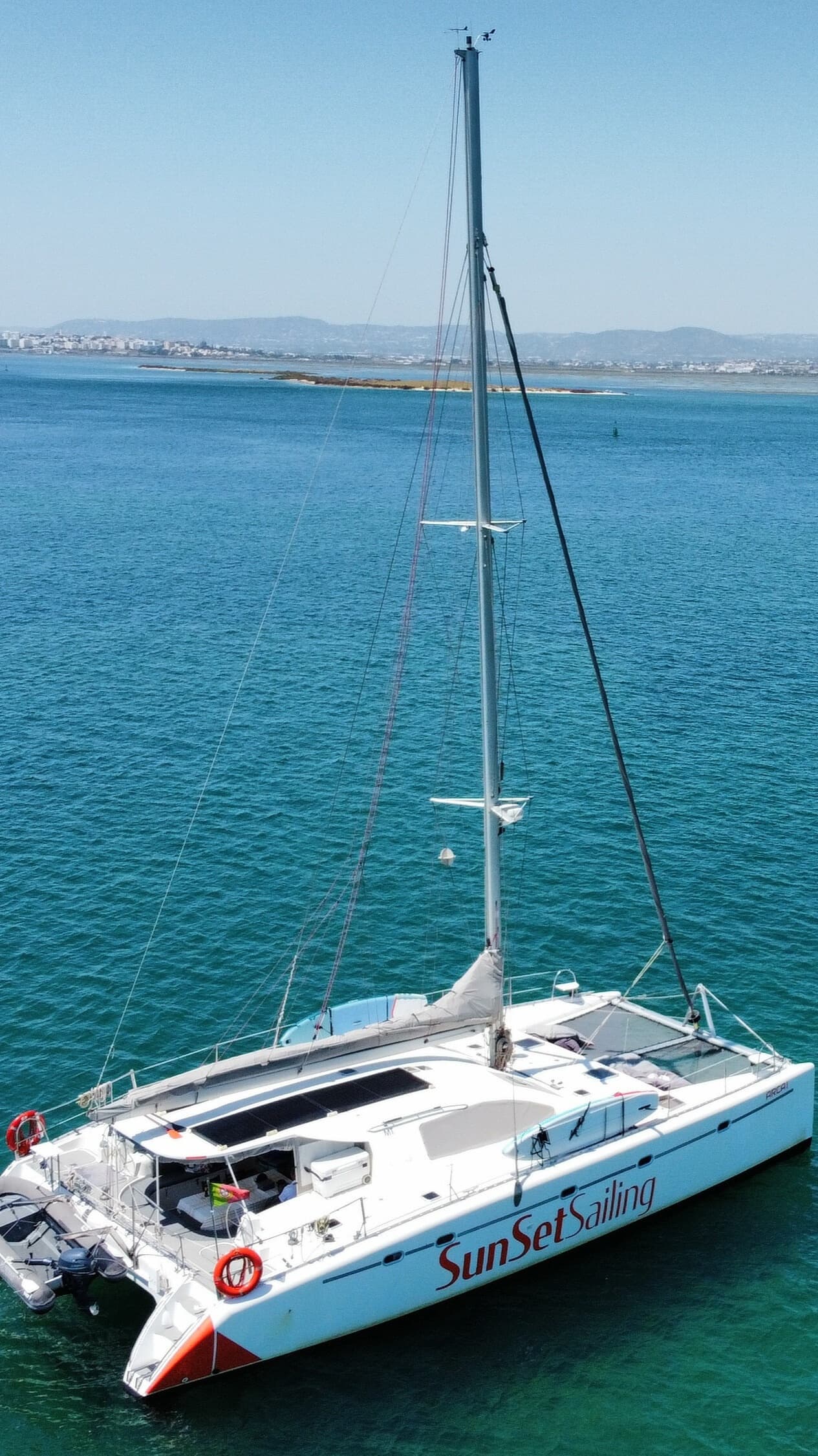 Private Morning Catamaran to Ilha Deserta: Ria Formosa Sailing & Estaminé Lunch photo 1