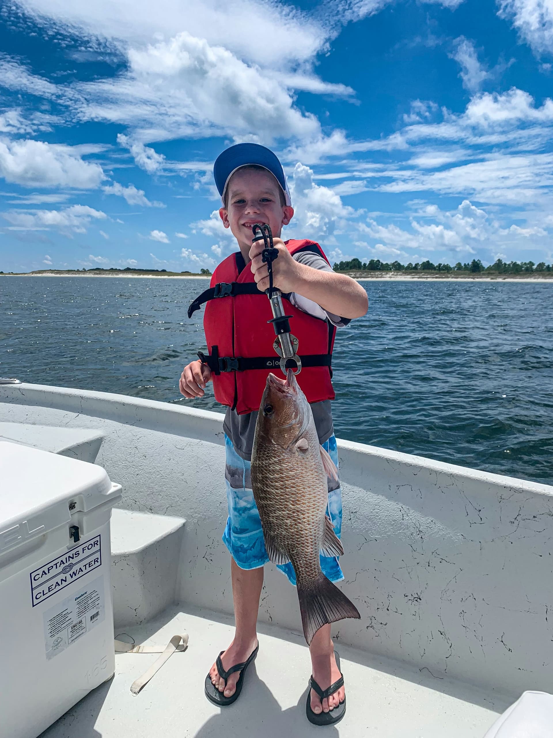 Kids Catch & Release at Dun Deal Fishing Charters in Gulf Breeze
