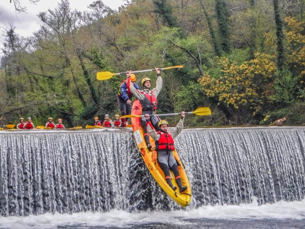 Whitewater Canoeing at Rio Alva with Trans Serrano