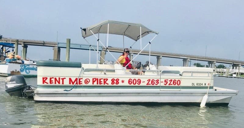22ft Pontoon Rental Adventure in Sea Isle City, NJ