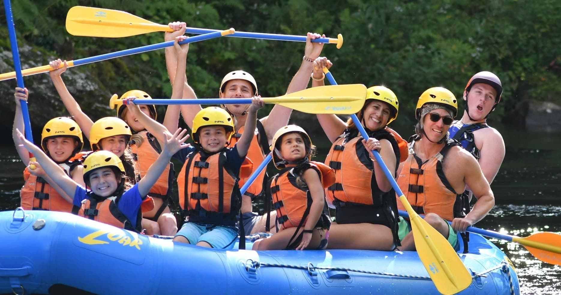 White Water Rafting with Hurunui Family Float