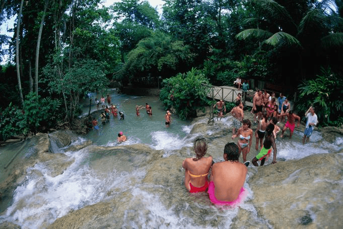Dunn's River Falls and Cool Blue Hole: Ocho Rios Waterfall Climb & Blue Lagoon Adventure photo 1