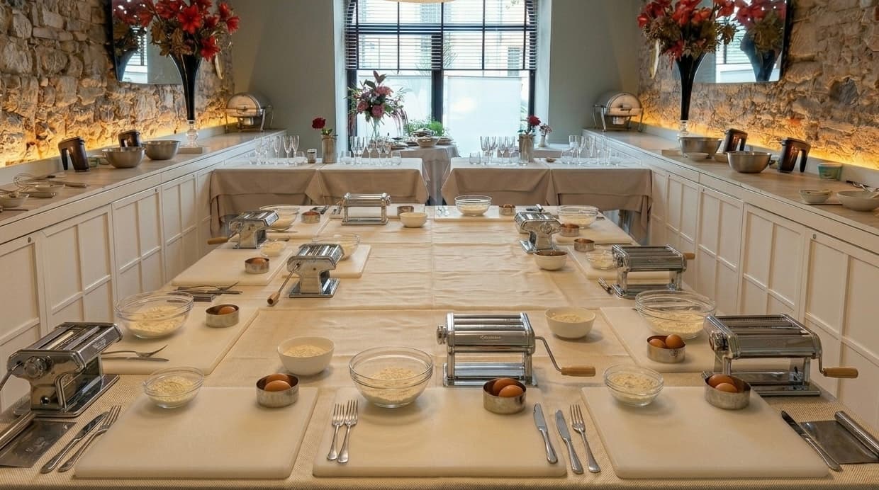 Hands-On Roman Pasta and Tiramisu Class Near the Vatican