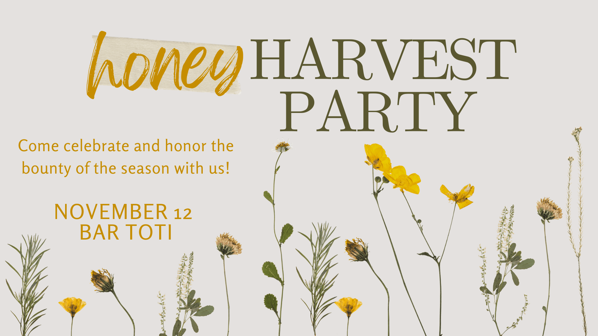 Honey Harvest Party at Bar Toti in Manor, Texas