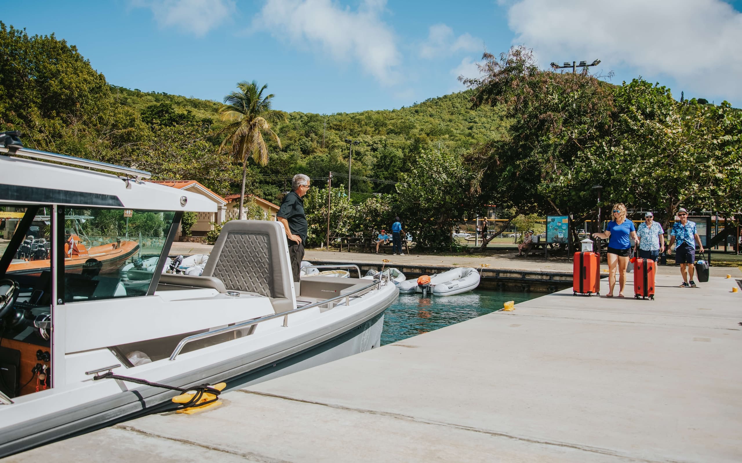 Private Water Taxi from St John to St Thomas Airport