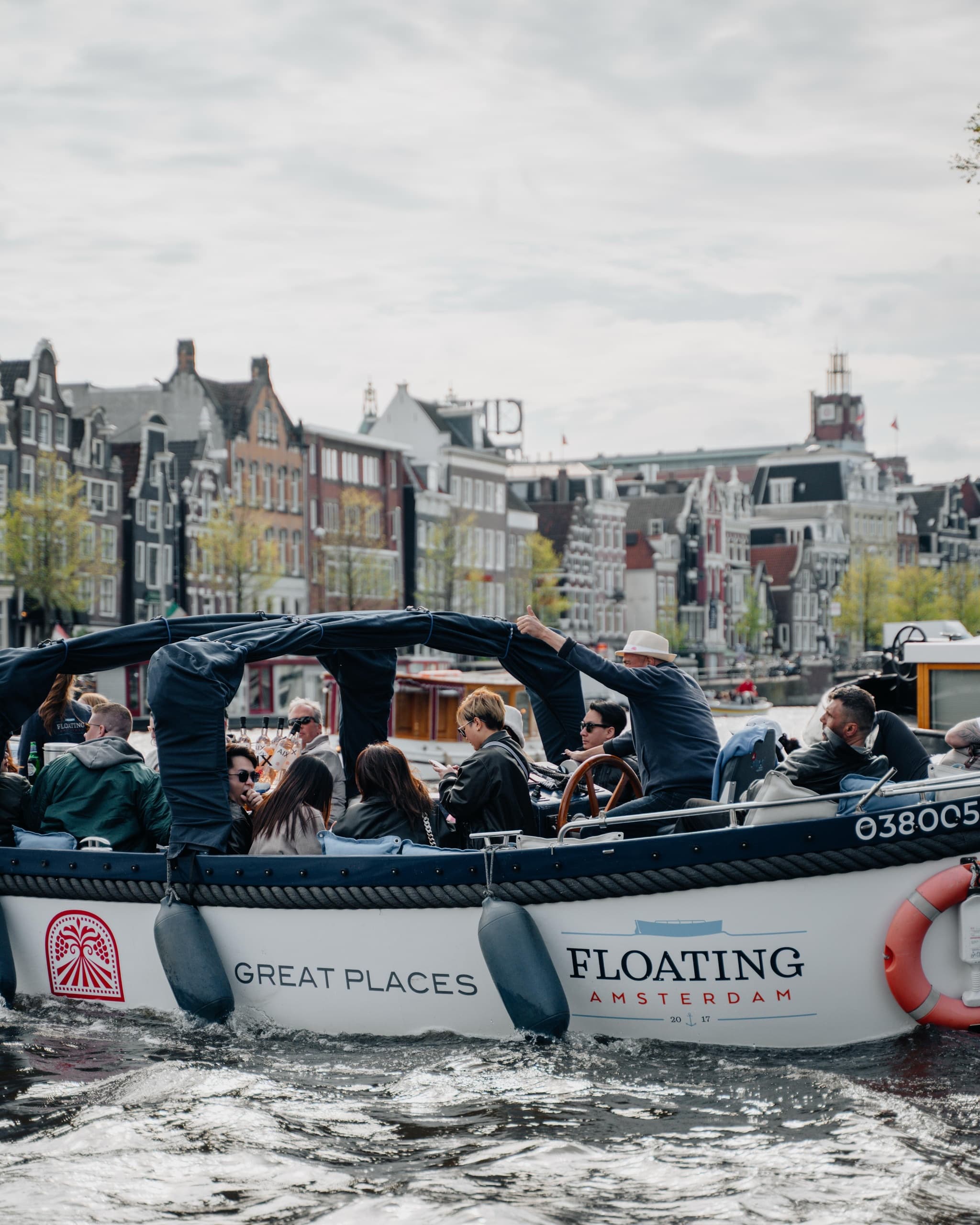 Water Activities with Floating Amsterdam: Iconic Boat Tour in Amsterdam