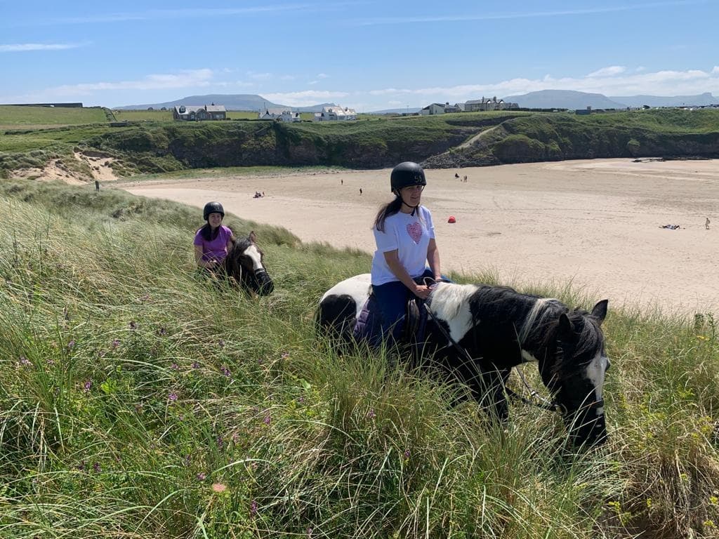 Novice Dune Rides at Donegal Equestrian Centre