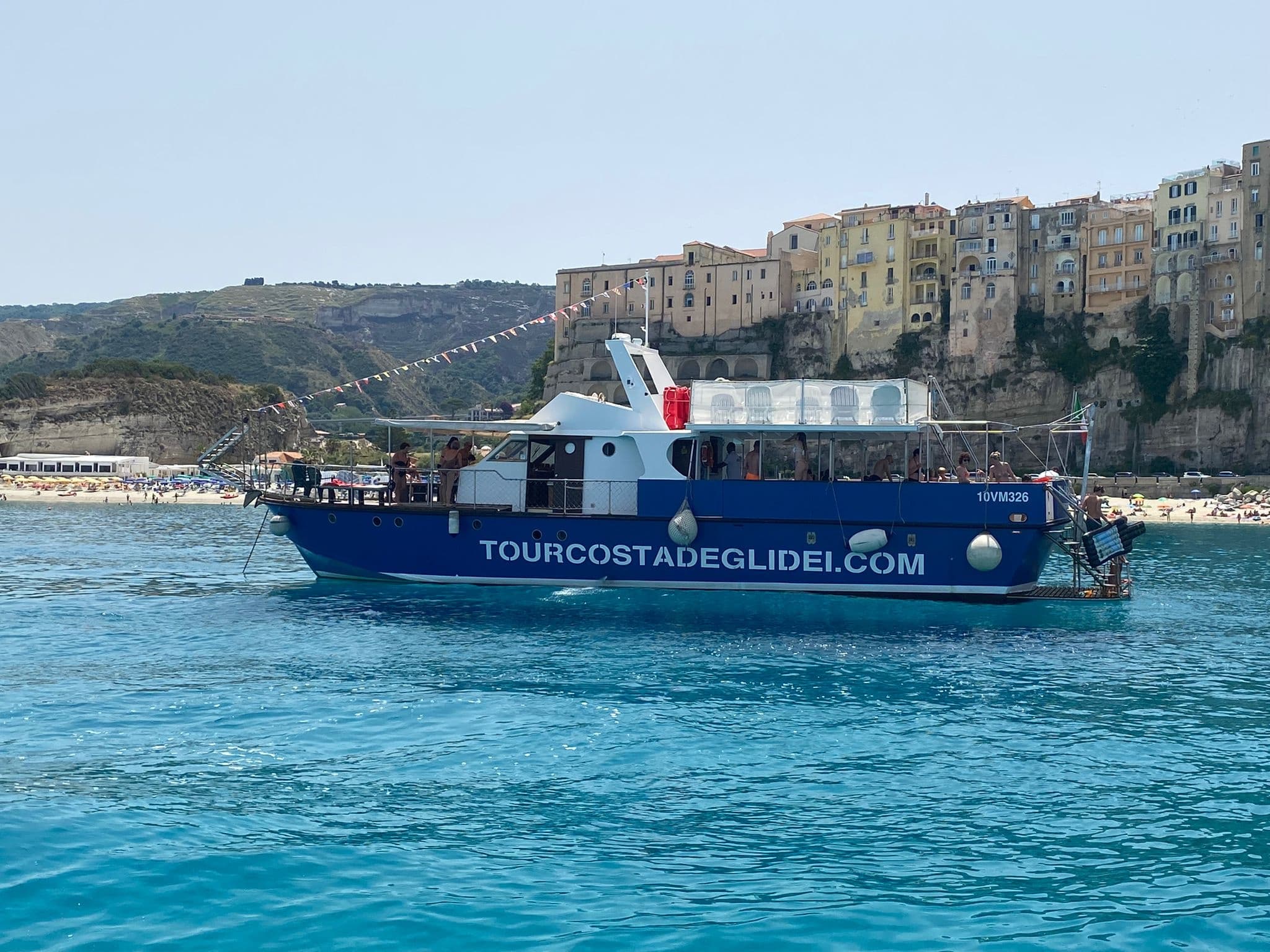 Boat Tour & Aperitivo with Costa Degli Dei Tours in Tropea