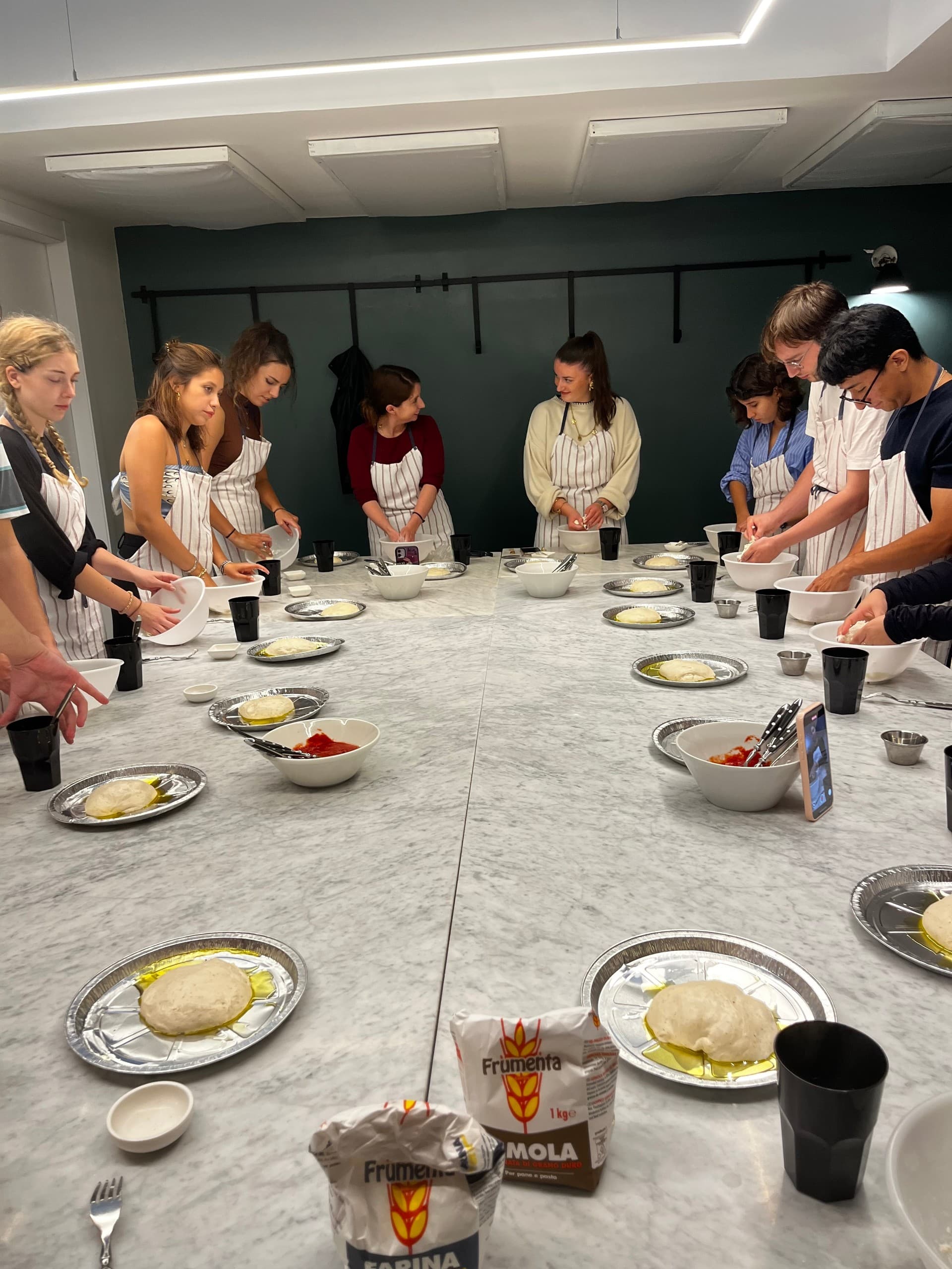 Hands-On Pizza and Tiramisu Cooking Class on Via dei Banchi Vecchi, Rome photo 2