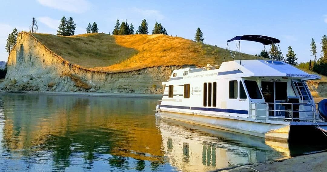 12-Night Boat Moorage at Keller Ferry Marina, Washington