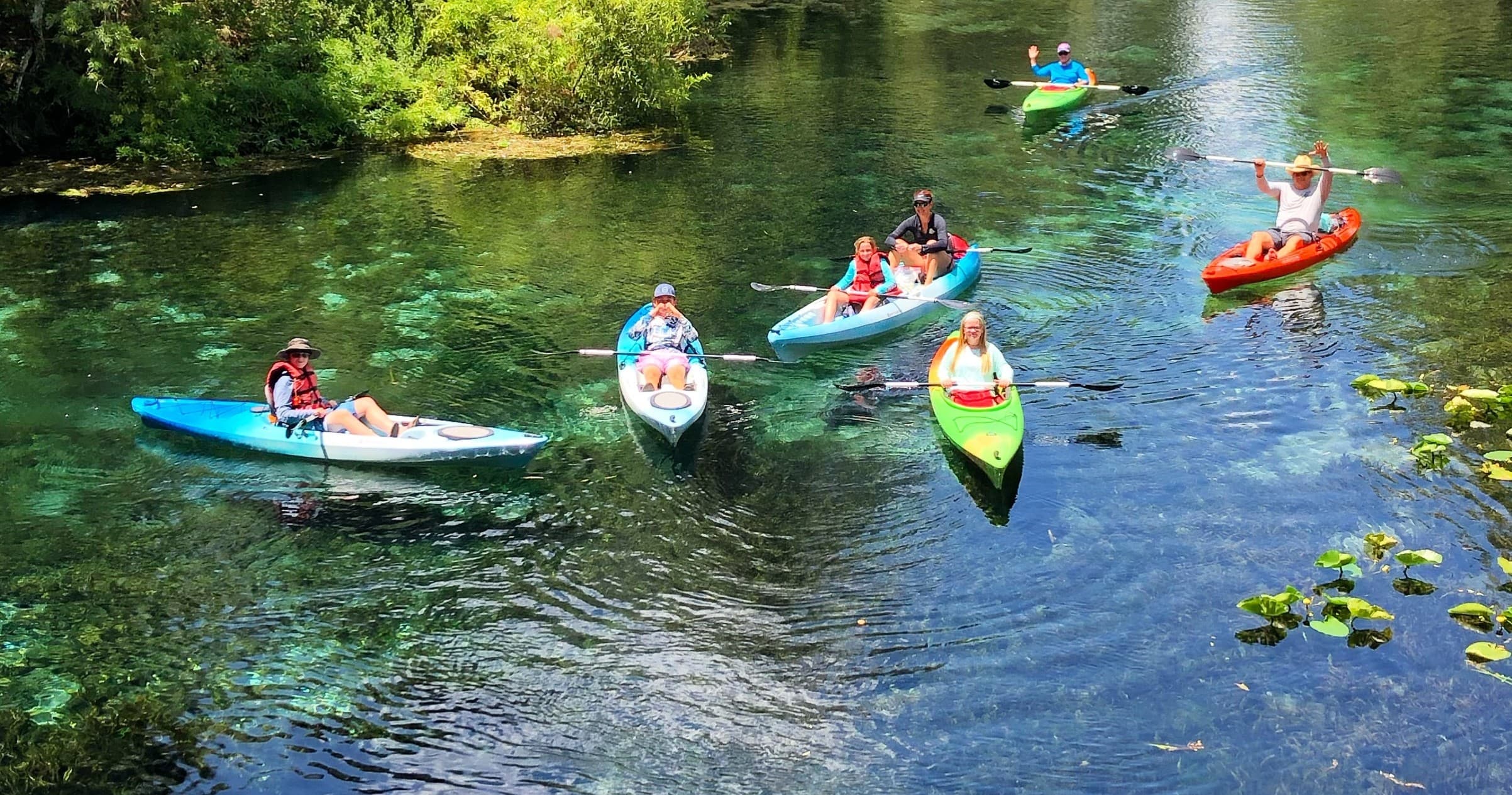 Kayak & SUP Rentals at Eco-Recreation Management in Silver Springs