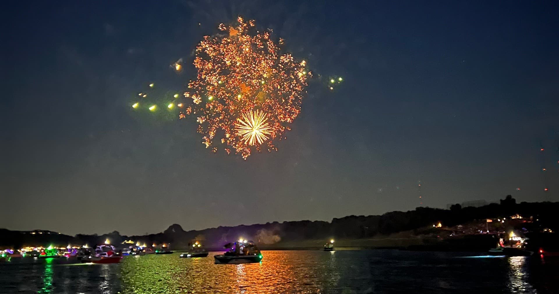 Fireworks Show on Lake Austin: Celebrate Under the Stars