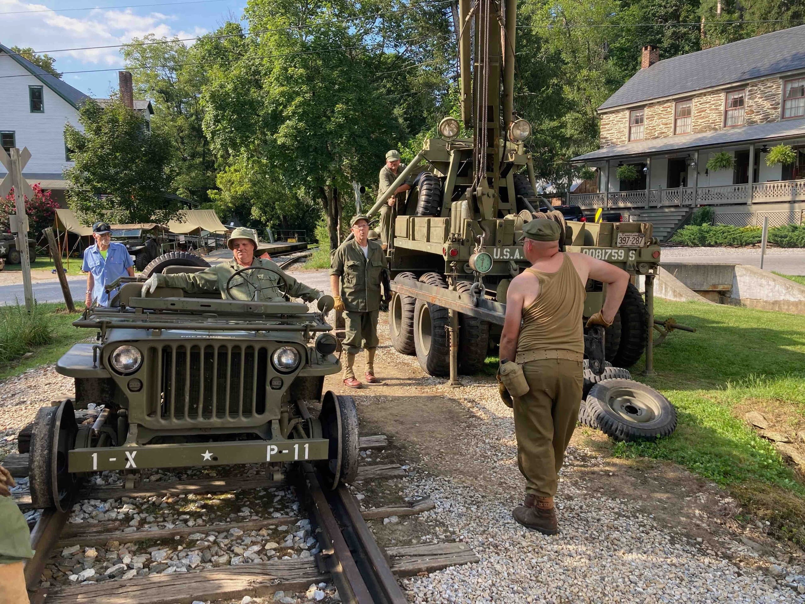 WWII Encampment and Ma Pa Motorcar Rides in Muddy Creek Valley photo 2