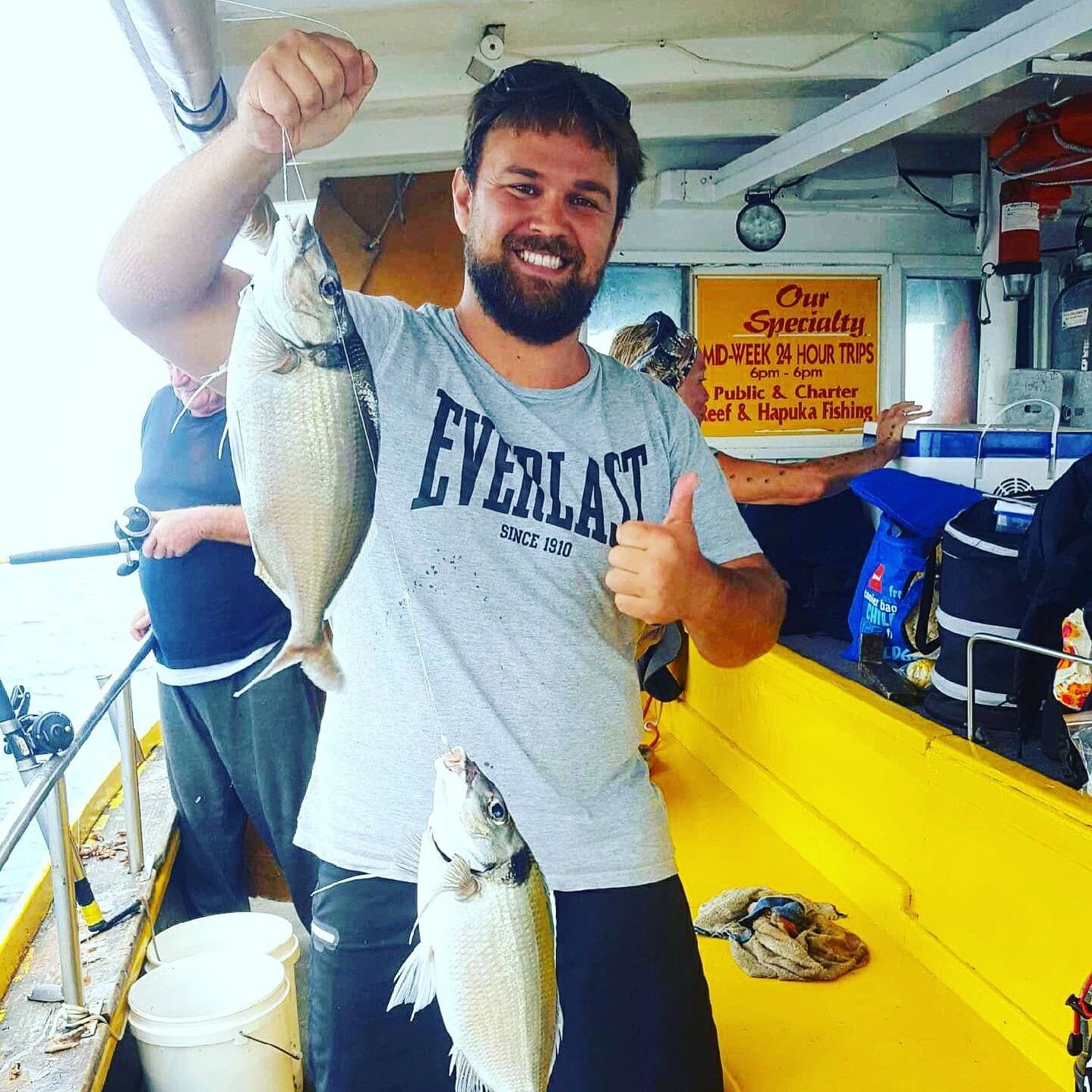Private Bottom Fishing in Tauranga: MV Manutere Charters the Bay of Plenty Reefs