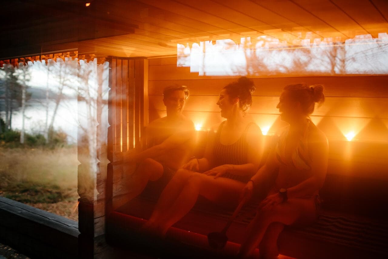 Wood Sauna & Hot Tub Retreat at Experience Pyhä