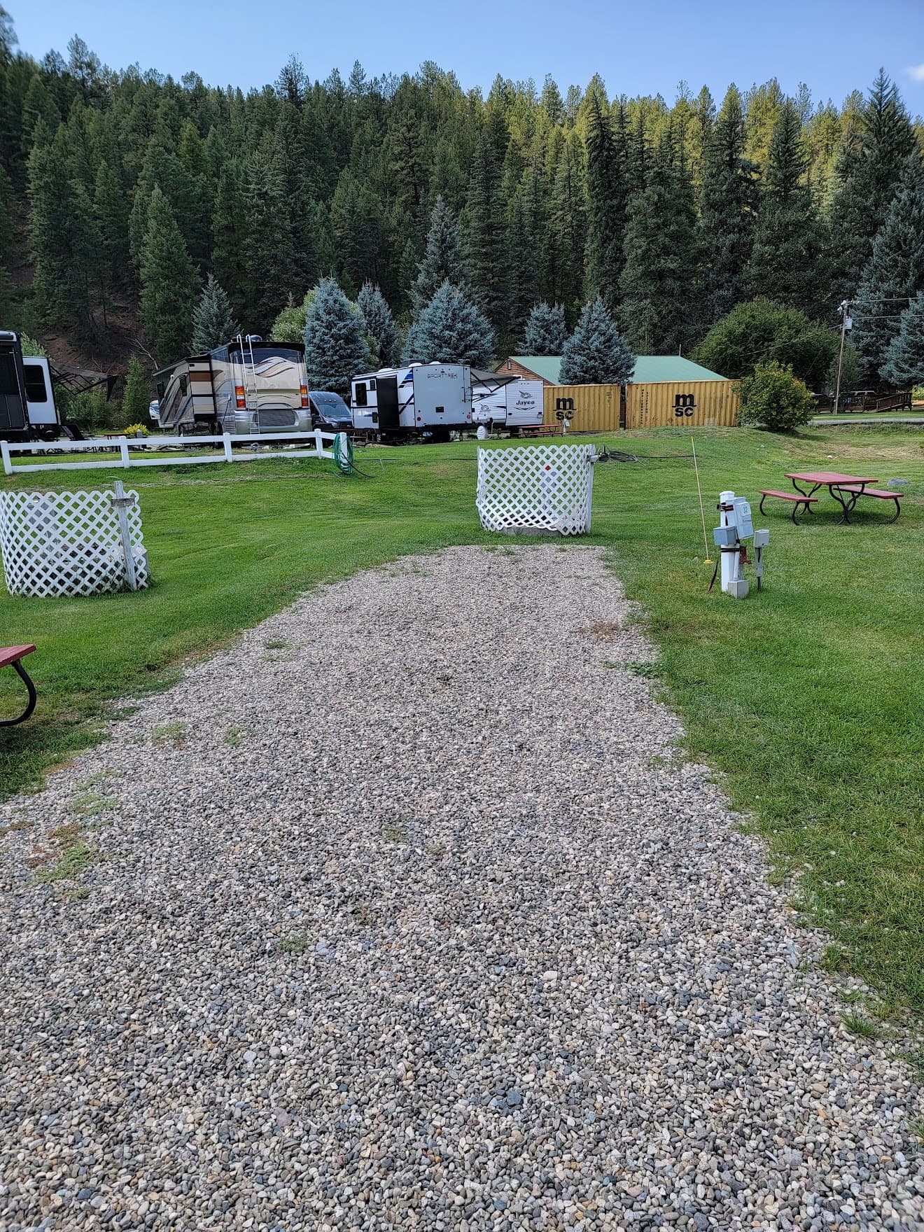 Mountain View RV Site #32 in Pagosa Springs, Colorado