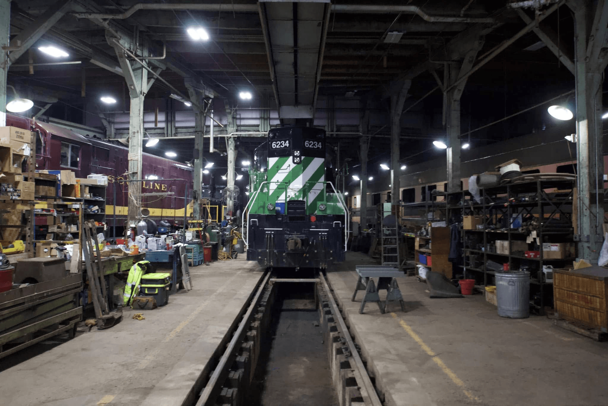 Railroad History & Train Rides at Jackson Street Roundhouse in St. Paul