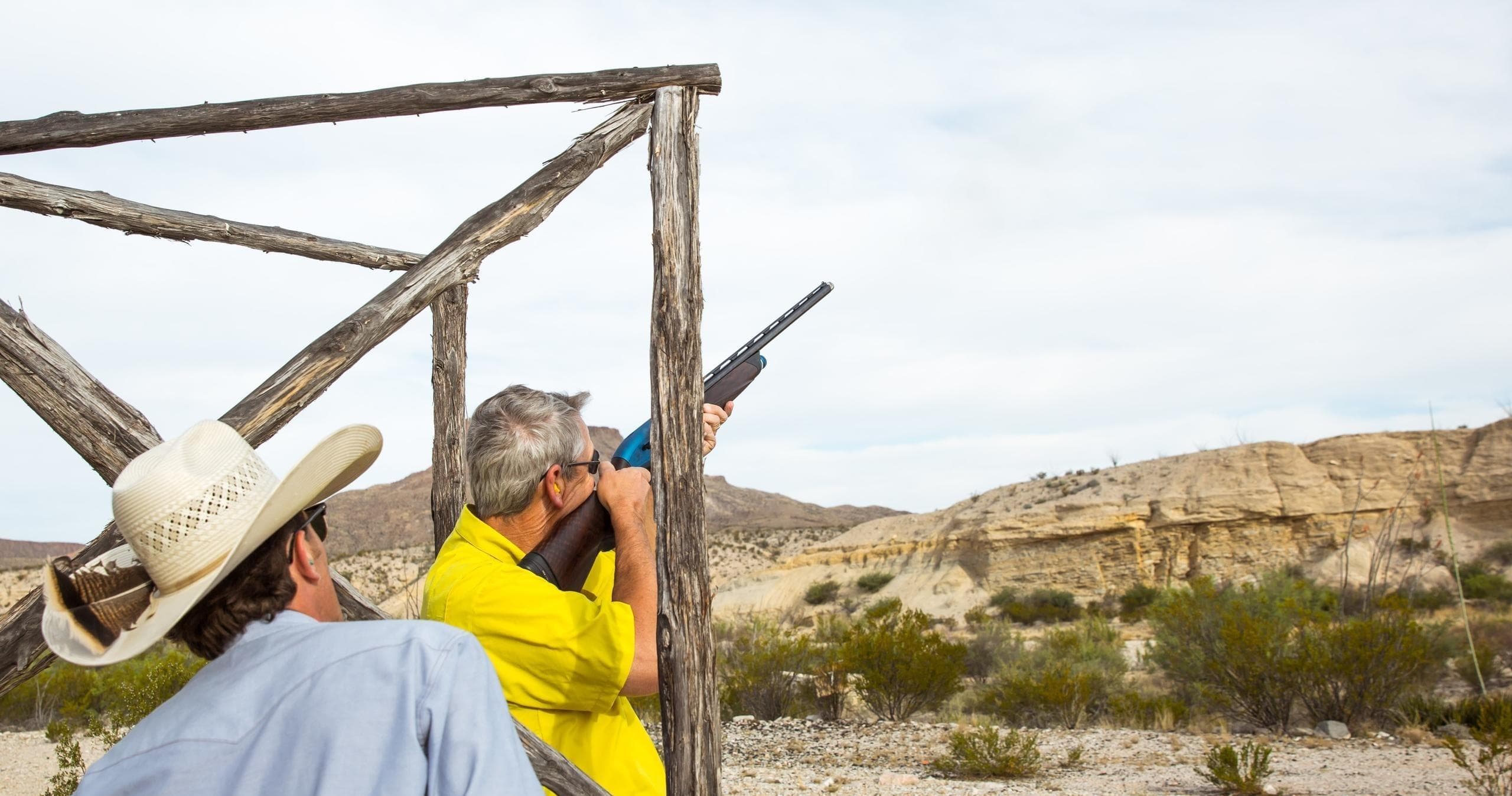 Experience Cowboy Action Shoot in Lajitas, Texas