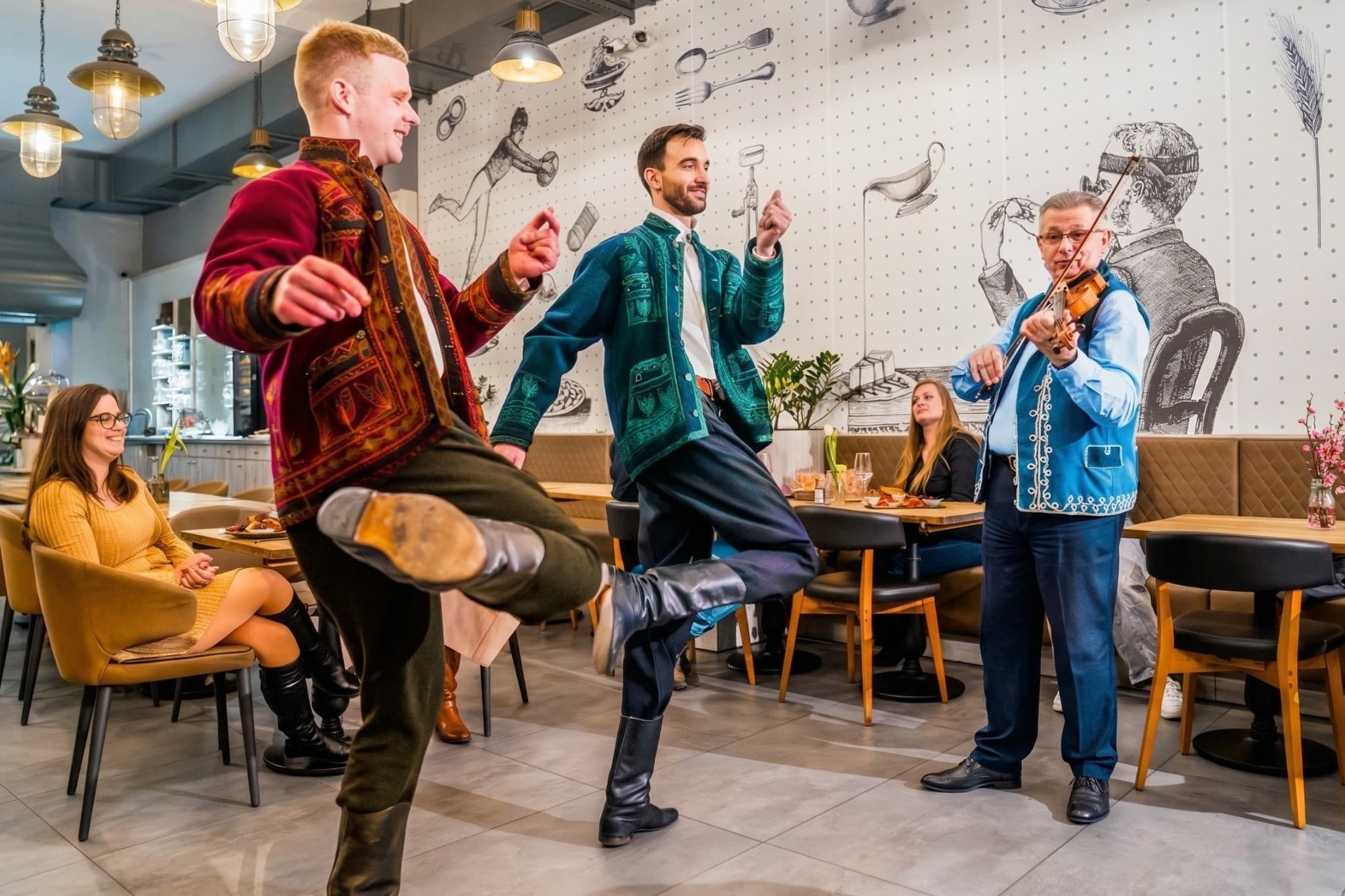 Taste of Tradition: Hungarian Folk Dinner, Live Music & Dance Workshop in Budapest photo 1