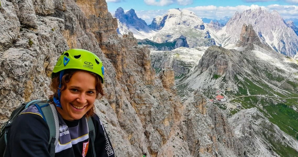 Via Ferrata Adventure with Giovanni Orlando at Monte Paterno
