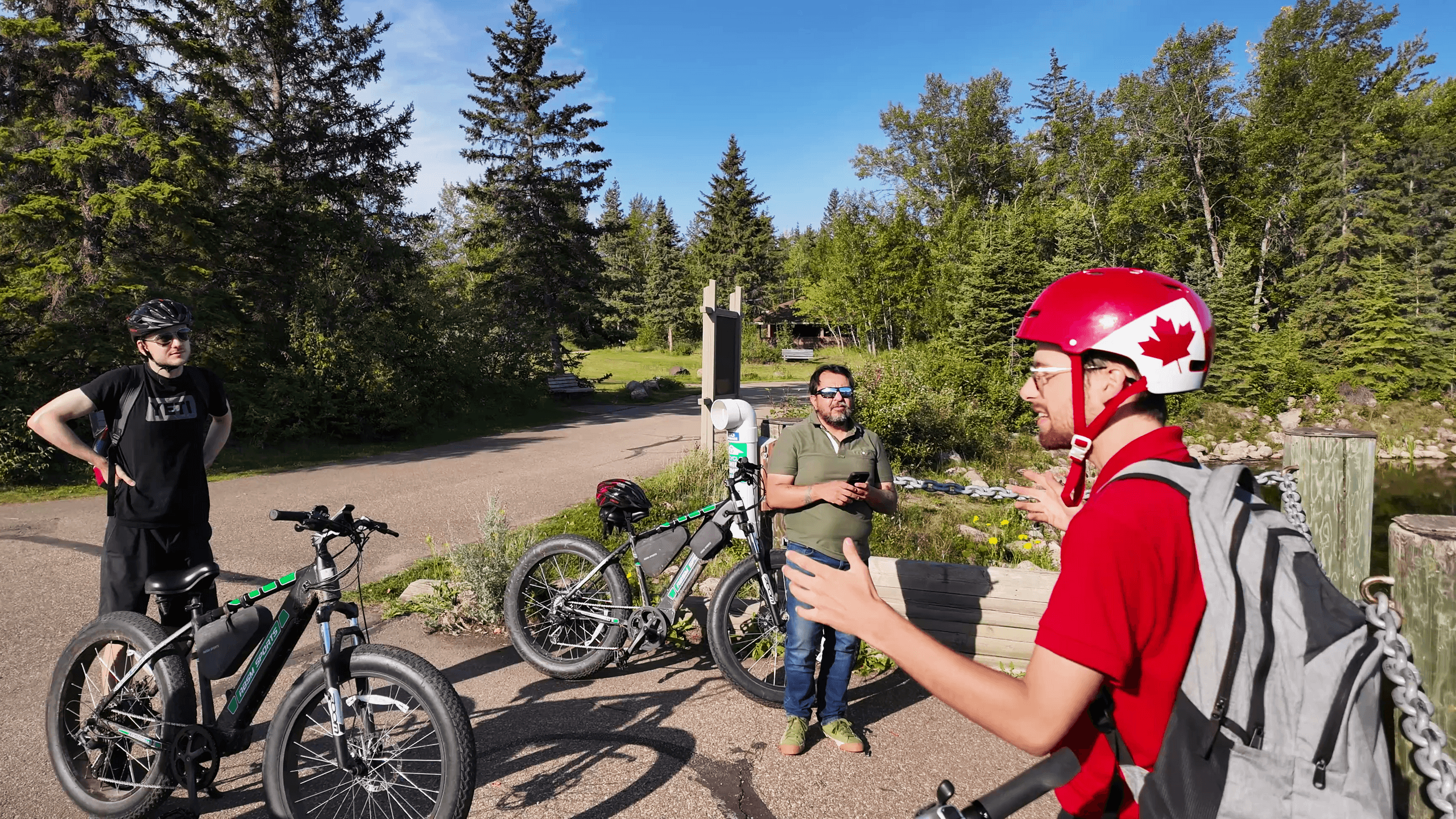 Pedal Red Deer: Scenic River Valley & Mural Bike Tour (3 hrs) photo 4