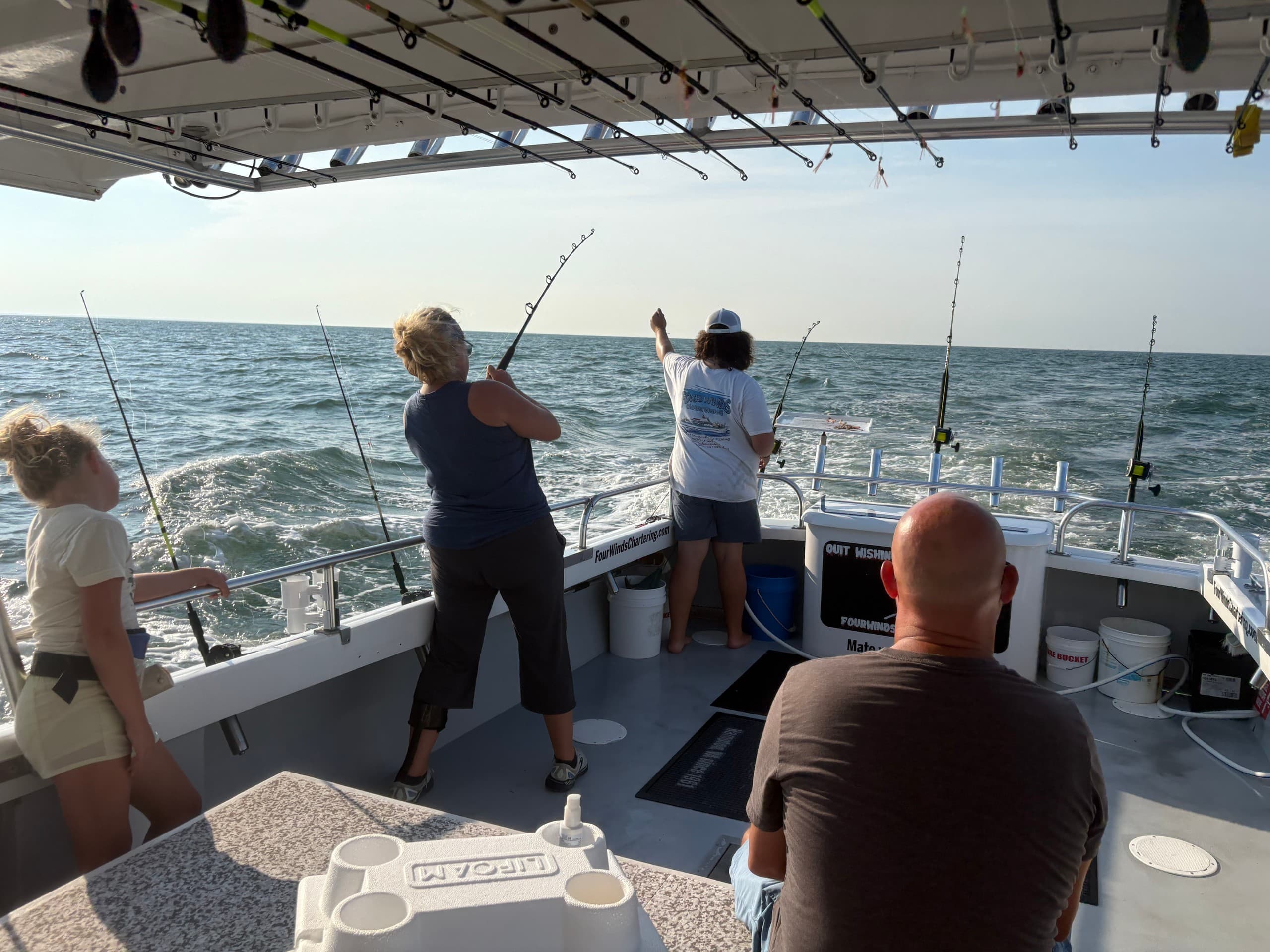 Chesapeake Bay Full Day Fishing Charter from Hampton: Stripers, Bluefish & Cobia photo 2