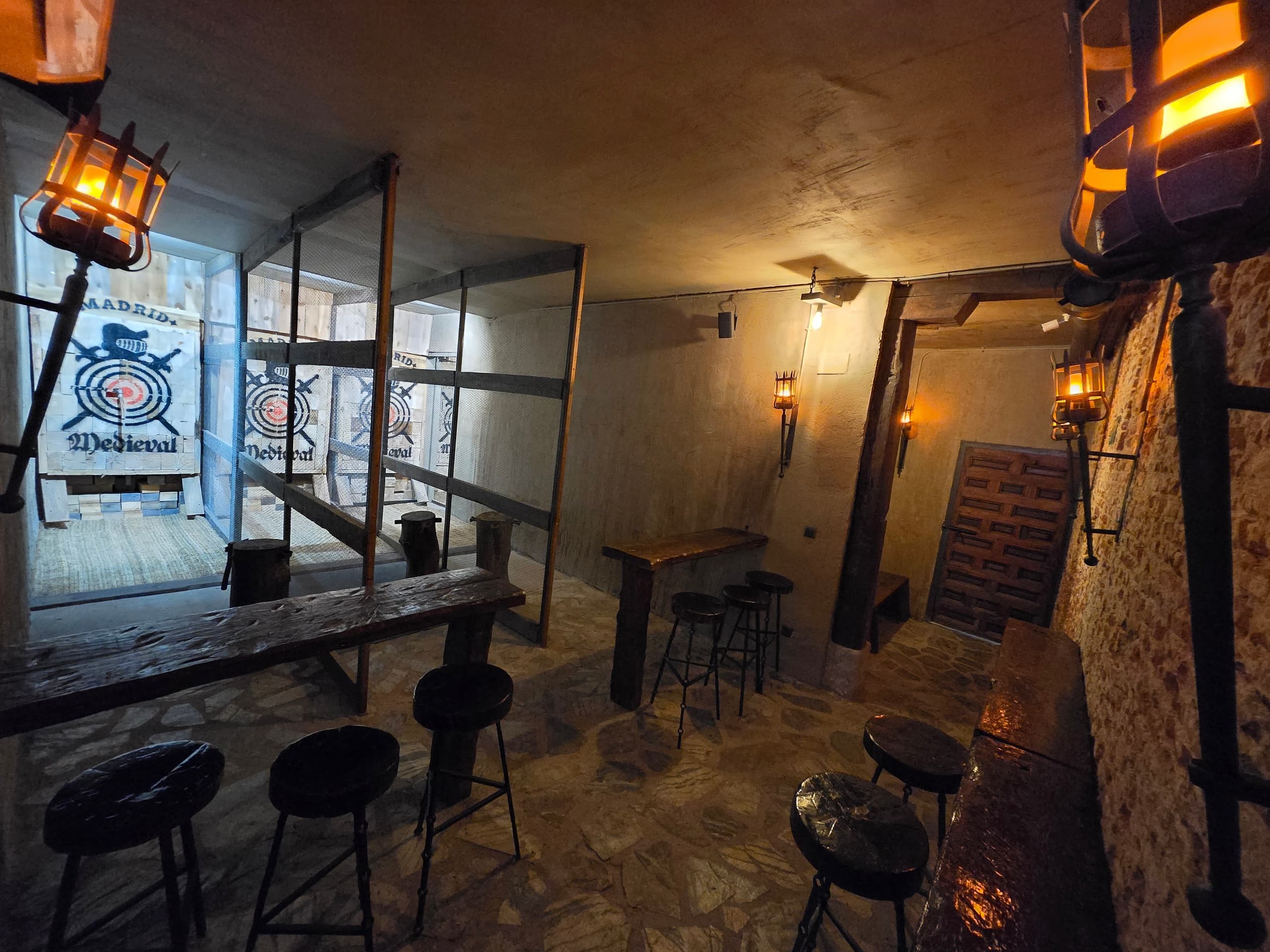 Axe Throwing at Madrid Medieval: 1-Hour Team Battles in Madrid’s Largest Medieval Zone