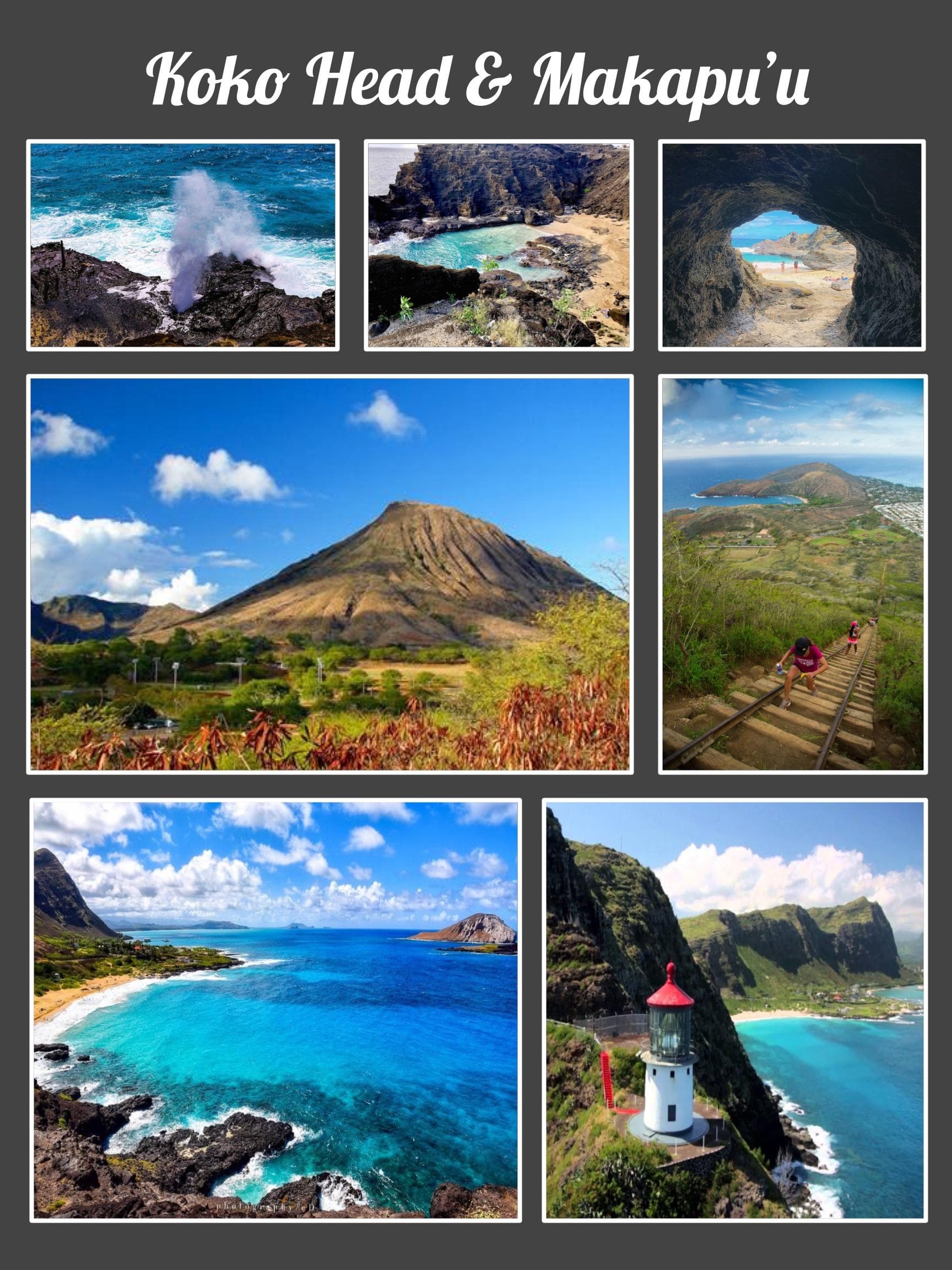 Hikers overlooking Koko Head and Makapu'u coastal trails