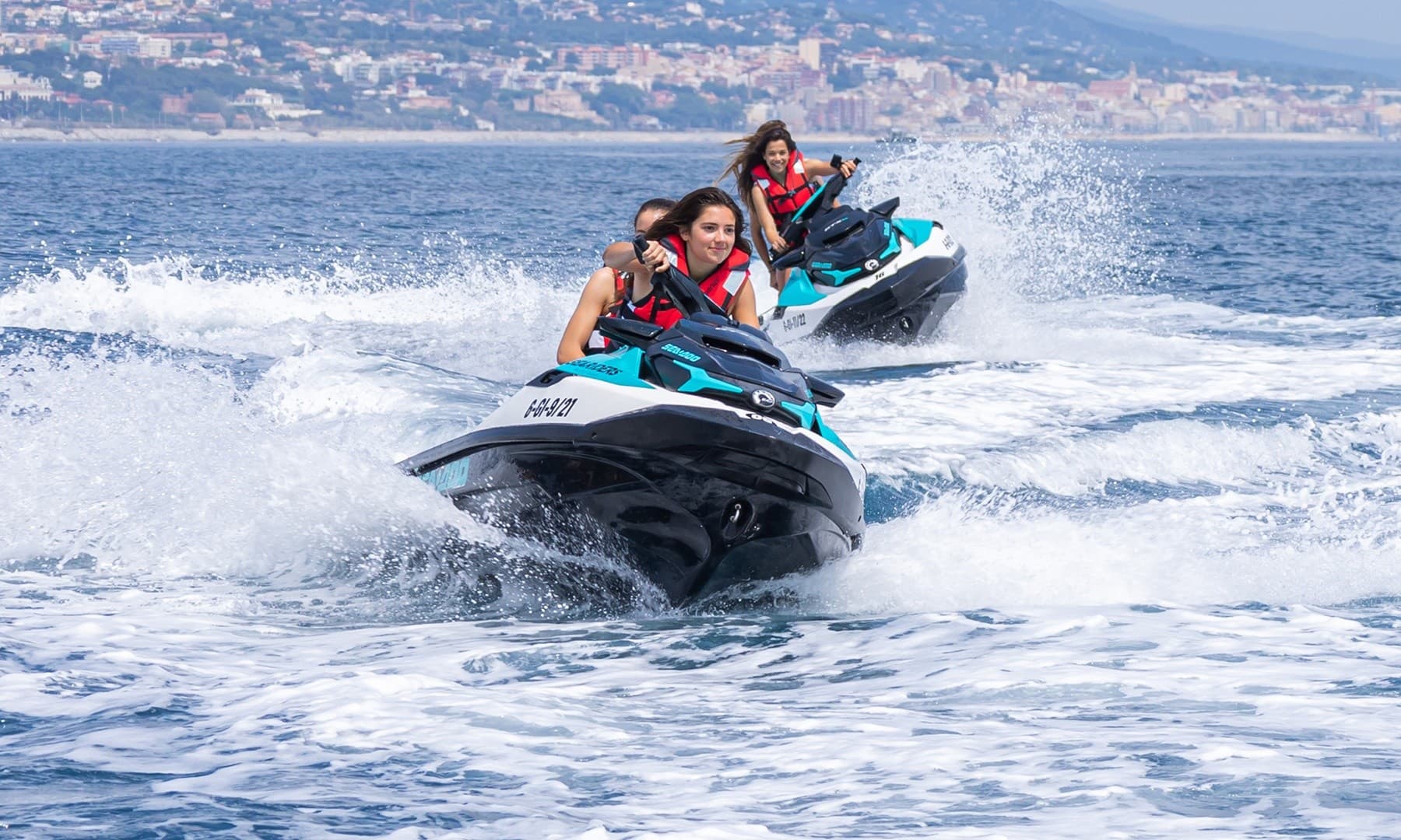 Jet Ski Tour Llavaneras — 90-Minute Maresme Coast Ride from Badalona