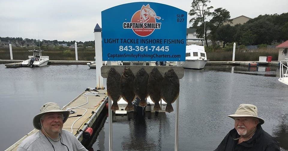 Captain Smiley Fishing Charters team