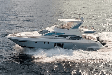 Cruise Biscayne Bay on the 70ft Azimut W: Luxury Yacht Charter in Miami
