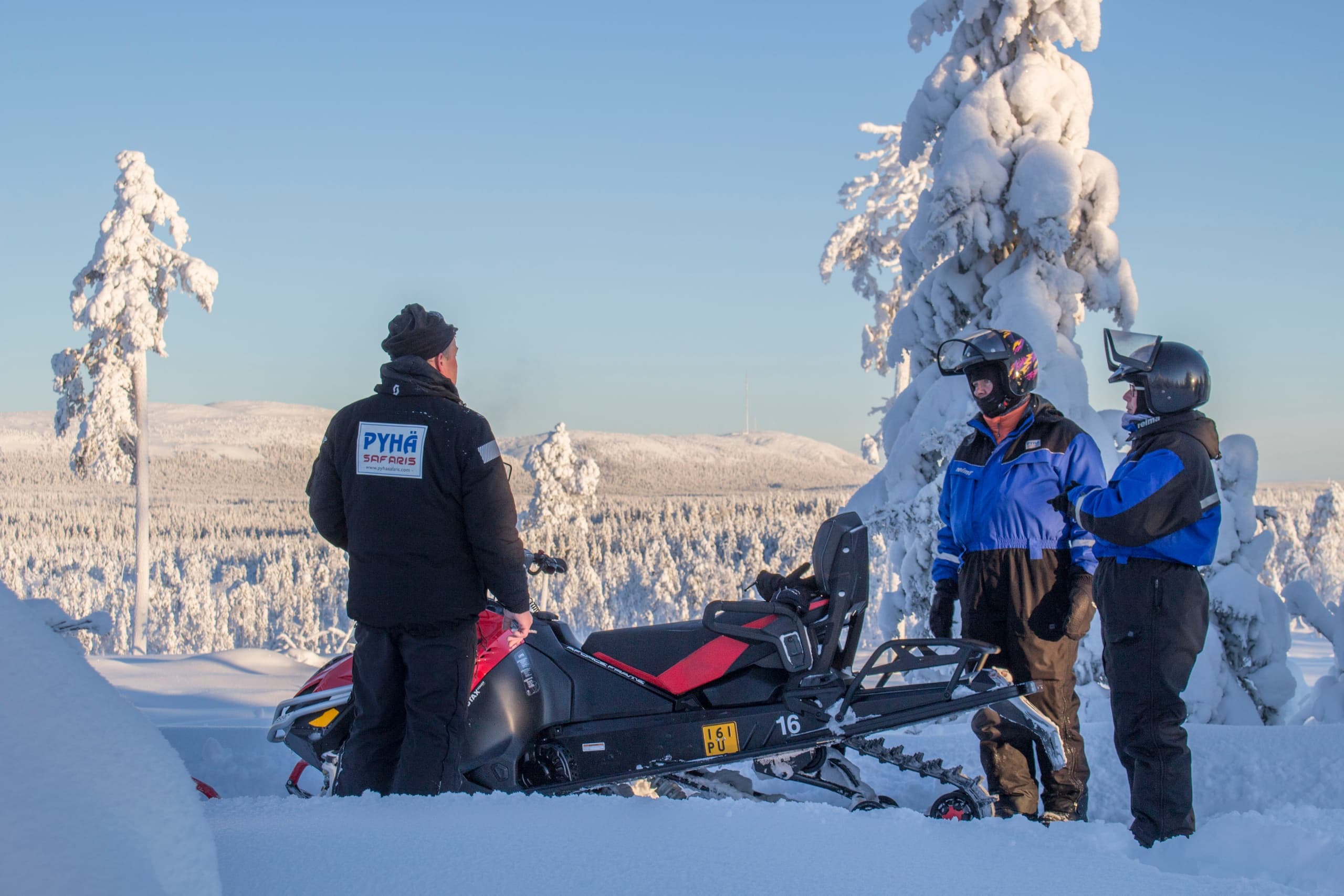 Snowmobile Adventure with Pyha Safaris in Pyhä-Luosto