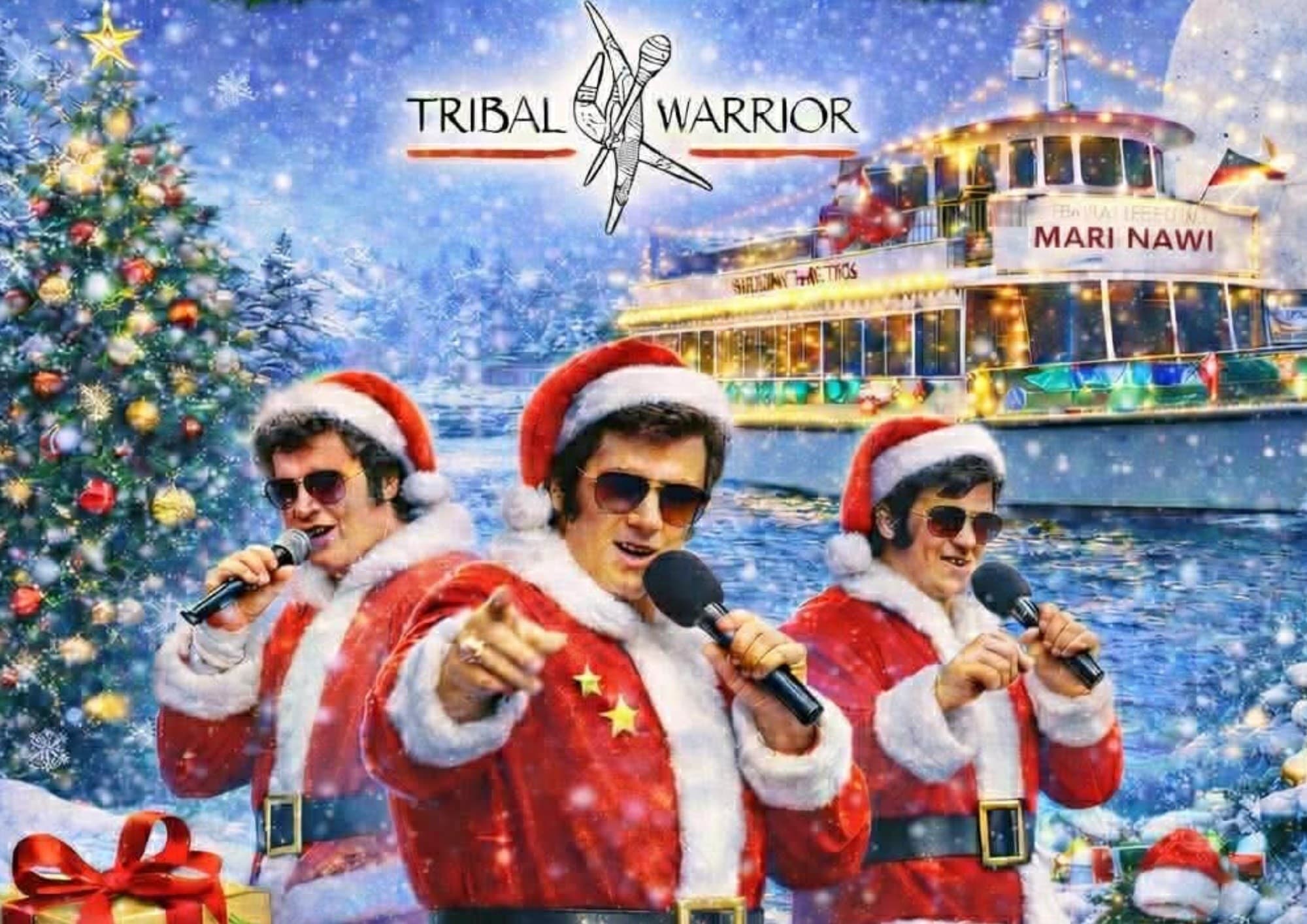 Christmas In July Cruise: Elvis Tribute, Buffet Dinner & Sydney Harbour Views