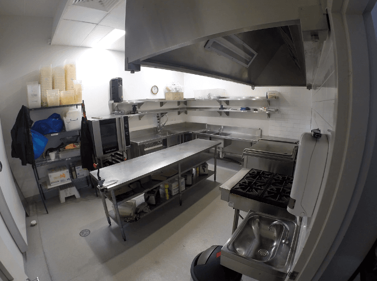Professional Kitchen Rental with Bratt Pan at Perth Kitchen Hire