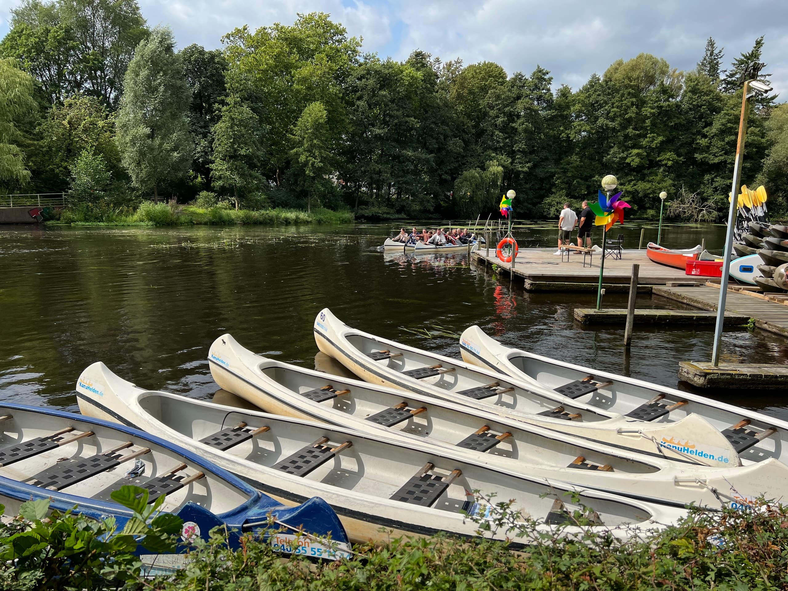 Paddle the Oberalster: Canoe Rentals and Riverside Burgers at Ratsmühle photo 3