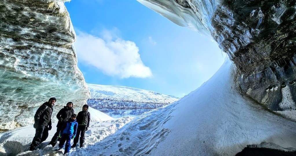 Castner Glacier Ice Cave Tour from Fairbanks, Alaska