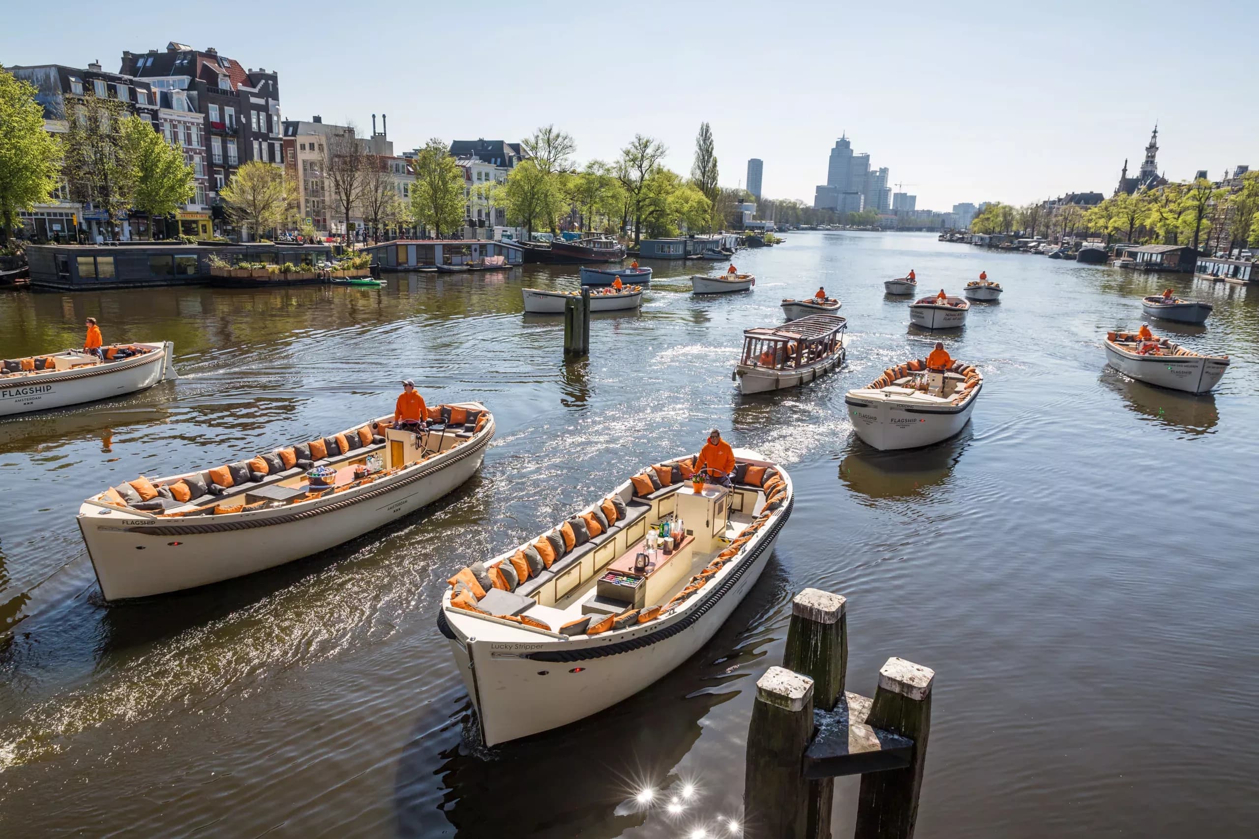 Amsterdam Canal Boat Rentals for Private Cruises