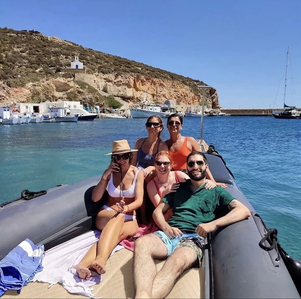 Private RIB Day Cruise From Andros to Mykonos | Luxury Cycladic Sunset Trip photo 3