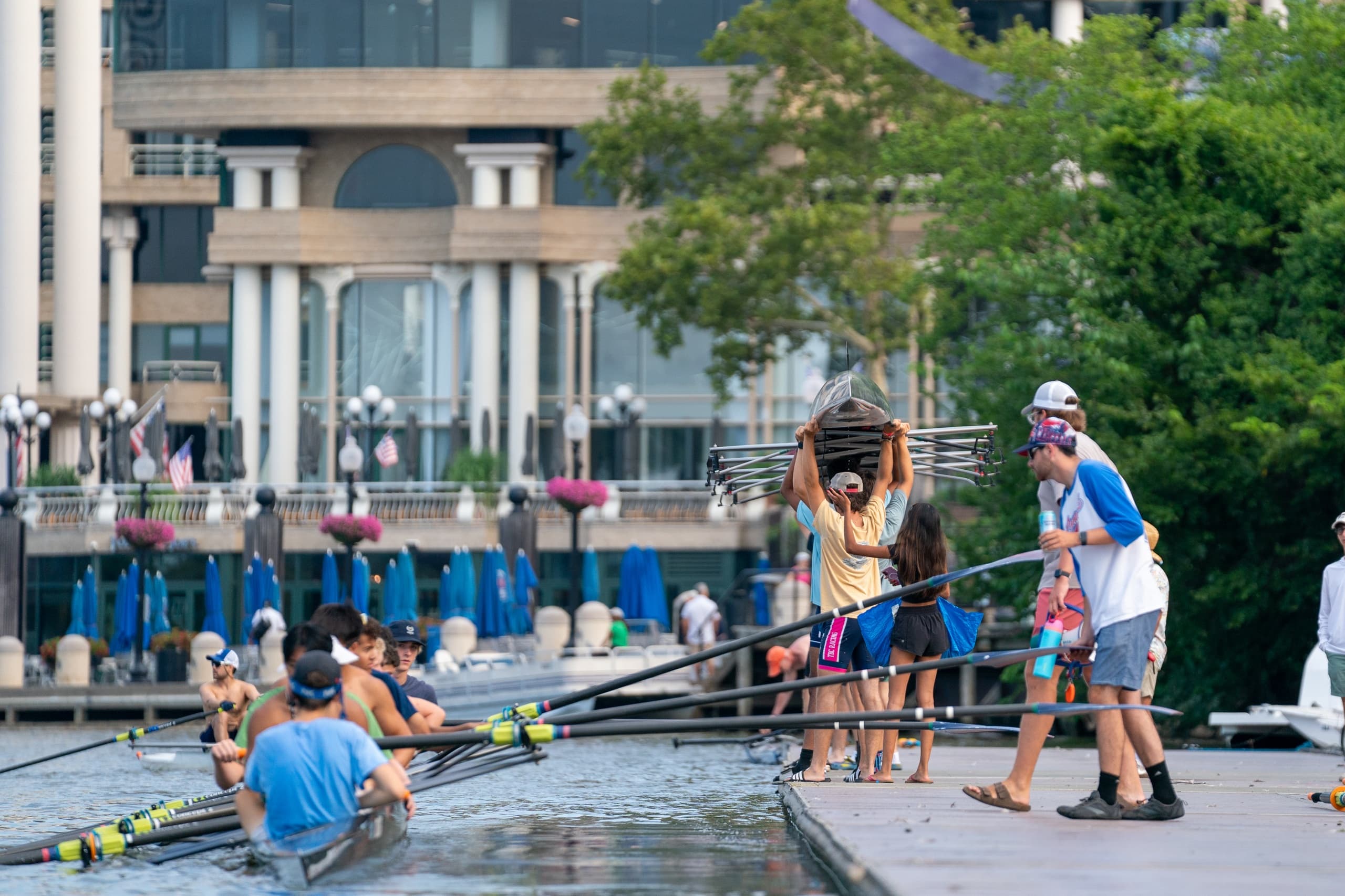 Host a Regatta at Thompson Boat Center on the Potomac — Washington DC Rowing Events